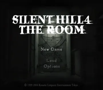 Silent Hill 4 - The Room screen shot title